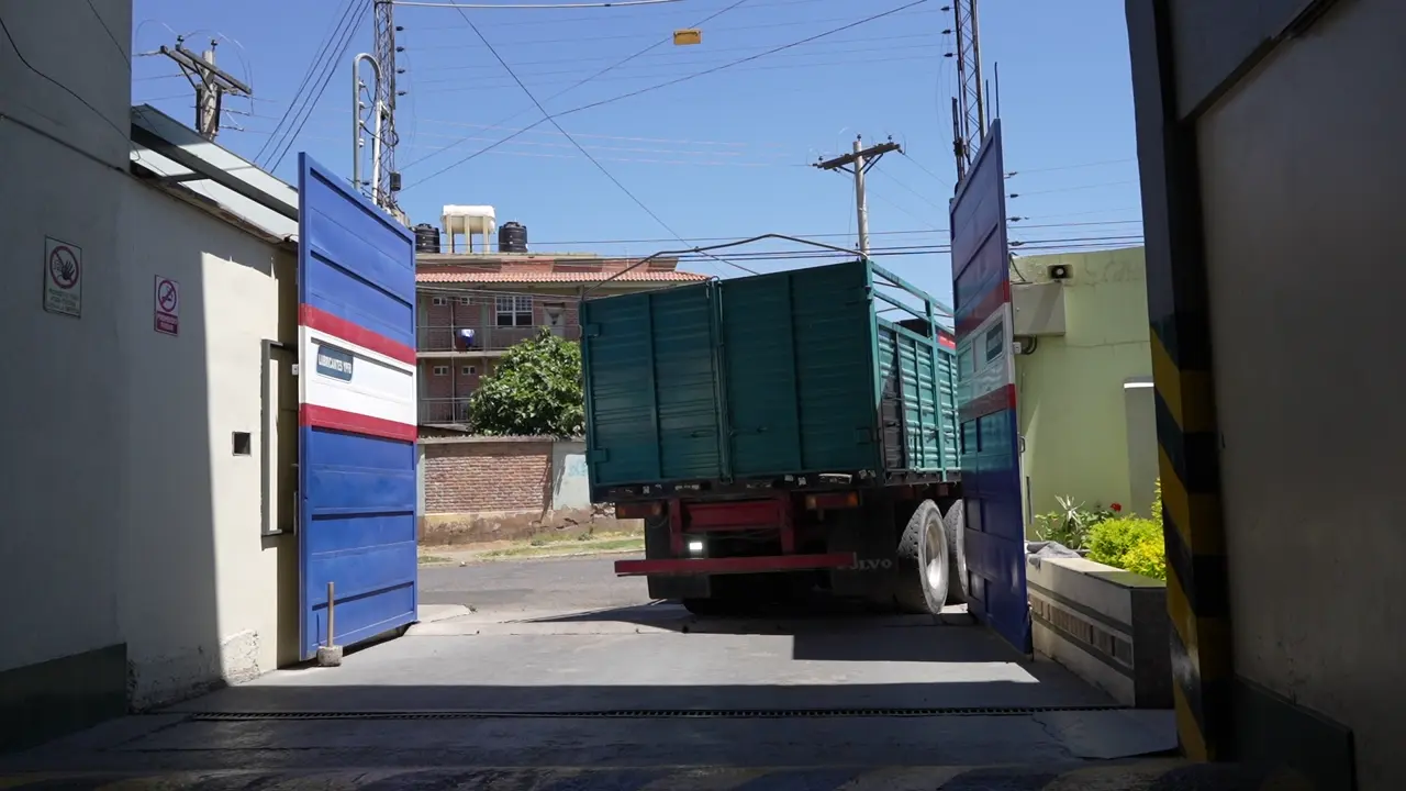 Ingreso y Recepción de Transporte Pesado