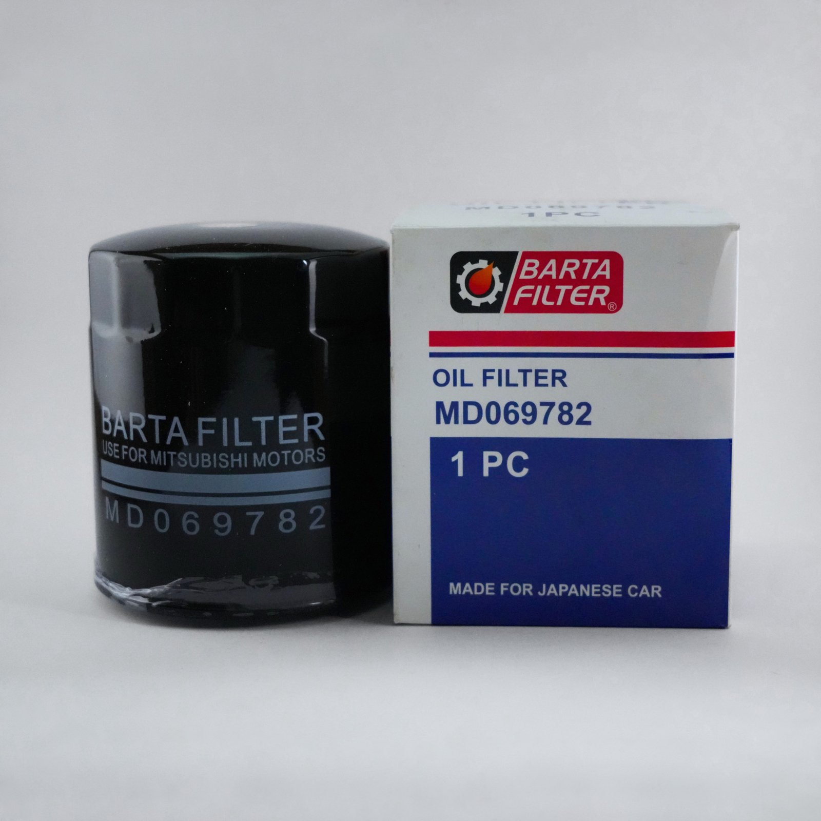 Filtro de aceite Barta Mitsubishi MD069782 con caja oficial